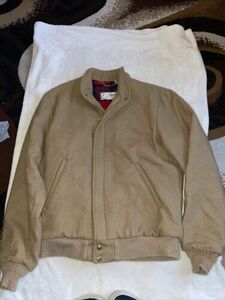 LL Bean Men's Brown Coat/jacket sz M #1697A 海外 即決