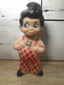 Vintage 1973 Bob's Big Boy Rubber Doll coin Bank Toy Restaurants of America 海外 即決