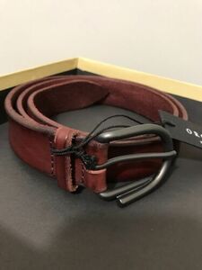 Orciani Italian Luxury Artisanal Leather Belt 34W~36W NWT$450 海外 即決