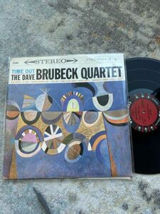 Dave Brubeck Quartet LP 時間 / Out Columbia CS 8192 6-Eye Ster 1st 2K/2H '59 jazz! 海外 即決