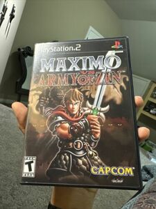 PLAYSTATION 2 - MAXIMO: ARMY OF ZIN Game COMPLETE CapCom PS2 海外 即決