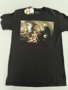New Star Wars Princess Leia Short Sleeve T Shirt Black Small S 0923 海外 即決