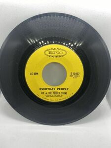 Sly & The Family Stone Everyday People Analog Epic Soul Funk Single 45 7” 海外 即決