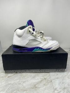 エアジョーダン 5 Retro 'Grape' Men's 28.5cm(US10.5) White/Purple/136027-108 海外 即決