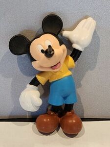 Walt Disney Mickey Mouse waving PVC figure 3" 海外 即決