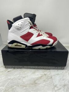 28.5cm(US10.5) - エアジョーダン 6 Retro 2014 Carmine 海外 即決