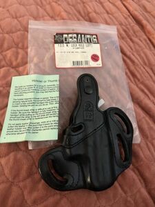 NEW DeSantis Left Hand Black F.D.O Holster w/Lock Hole 31LBBF3Z0-H&K USP COMPACT 海外 即決