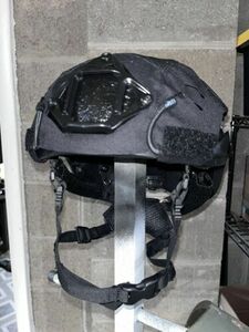 Large Matte Black PASGT Helmet Conversion High-Cut 海外 即決