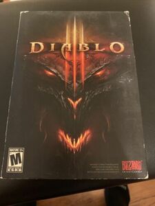 Diablo III 3 PC Big Box with Manual & Inserts, Notepad (Blizzard, 2012) 海外 即決