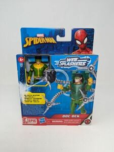 Marvel Spider-Man Doc Ock Web Splashers Epic Hero Series Action Figure New 海外 即決