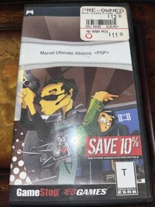 Marvel: Ultimate Alliance PSP Disc Tested Superhero Game PlayStation See Pics 海外 即決
