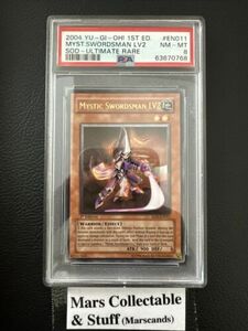 YUGIOH 1ST ED SOD-EN011 MYSTIC SWORDSMAN LV2 ULTIMATE RARE PSA 8 NM-MT #56960792 海外 即決