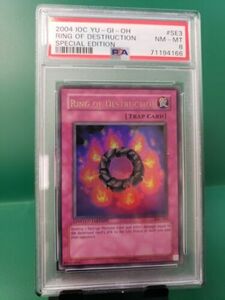 Yu-Gi-Oh! Ring of Destruction Invasion of Chaos: Special Edition IOC-SE3 PSA 8!! 海外 即決