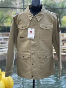 Obermeyer Men's Oliver Waxed Jacket (Large) 海外 即決