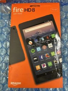 Amazon Fire HD 8 (8th Generation) 16 GB Black - Open Box, Box Dmg Read Descrip 海外 即決