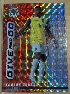 CARLOS GRUEZO GIVE AND GO MOSAIC PRIZM 2021-22 MOSAIC FIFA ROAD TO WORLD CUP 海外 即決