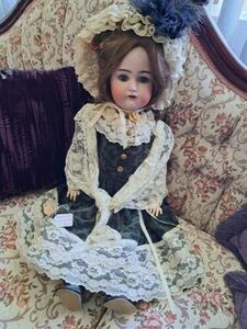 28" German 70 Bisque Head Doll Simon Halbig Kammer Reinhardt Comp Body 海外 即決