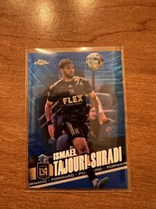 2022 Topps Chrome MLS Blue Wave #178 Ismael Tajouri-Shradi LAFC 21/199 Refractor 海外 即決