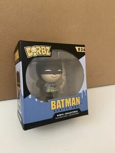 New Funko Pop! Dorbz Vinyl Sugar DC Series One #036 Black Suit Batman Figure 海外 即決