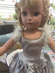 17" Vintage STUNNING ~ HARD PLASTIC MADAME ALEXANDER BABS SKATER DOLL Excellent 海外 即決