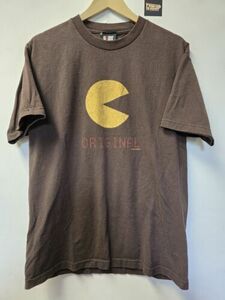 Vtg Pacman T Shirt L Giant Video Game Atari 海外 即決