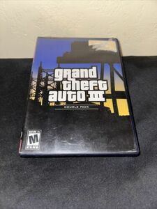 Grand Theft Auto III (Sony PlayStation 2, 2001) Double Pack 海外 即決