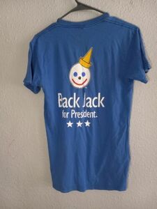 Vintage Jack In The Box ‘Back Jack For President’ Promo Single Stitch T-Shirt 海外 即決