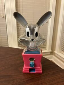 Vintage Bugs Bunny Gumball Candy Dispenser Bank Tarco Toys Looney Tunes 1970's 海外 即決