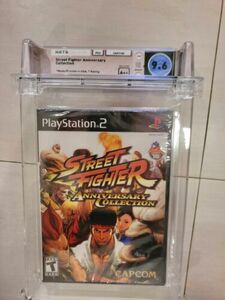Street Fighter Anniversary Collection PS 2 - 9.6 A++ 海外 即決