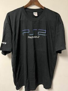 PS2 Playstation 2 Vintage Promo T-Shirt EB Games Men’s Size XL Y2k Black NEW! 海外 即決