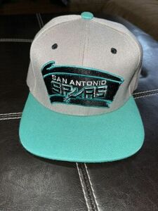 San Antonio Spurs Mitchell And Ness Hardwood Classic Baseball Hat NBA Finals 海外 即決