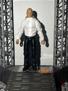 Mattel WWE Monday Night Wars Lex Luger Elite Build A FigureCompete BAF WCW VsWWE 海外 即決
