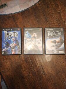 TimeSplitters (PS2) - ALL 3 GAMES - COMPLETE - MINT 海外 即決