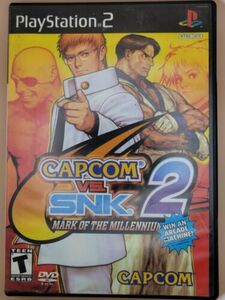 Capcom vs. SNK 2: Mark of the Millennium 2001 (Sony PlayStation 2, 2001) CIB 海外 即決