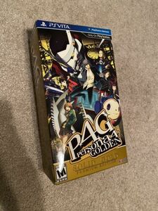 Persona 4 Golden: Solid Gold Premium Edition (Sony PlayStation Vita, 2012) 海外 即決