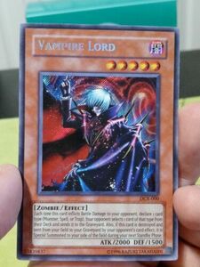 Yu-Gi-Oh! TCG Vampire Lord Dark Crisis DCR-000 Unlimited Secret Rare 海外 即決