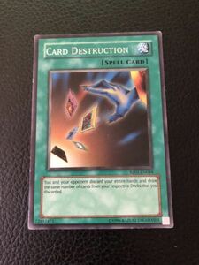 Yugioh RP01-EN084 Card Destruction VERY HARD TO FIND + BONUS!!! 海外 即決