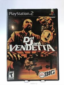 Def Jam Vendetta EA PlayStation 2, 2003 Black Label Complete With Manual 海外 即決