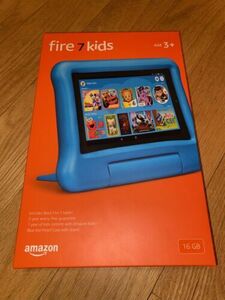 Amazon Fire 7 Kids (9th Generation) 16GB, Wi-Fi, 7in - Black 海外 即決