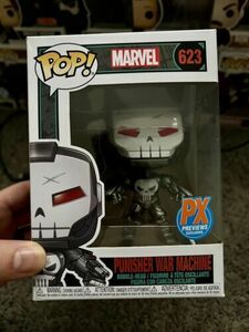 Funko Pop! Marvel: Punisher War Machine #623 Bobblehead PX Preview Exclusive 海外 即決