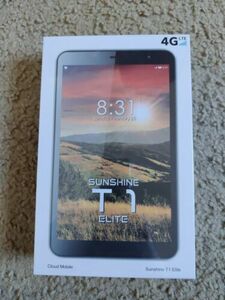Cloud Mobile Sunshine T1 Elite 8" 16GB+2GB TruConnect Android Tablet - Sealed 海外 即決