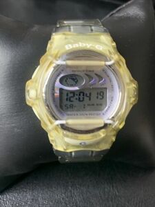 Casio Baby-G BG-169A Module 2516 Yellow With New Battery 海外 即決