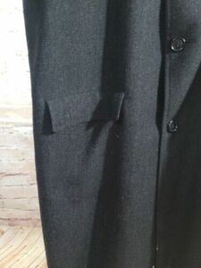 Vintage Varsity Town Clothes Sold by Martin's Black Men's Wool Coat 40s 50s S 44 海外 即決