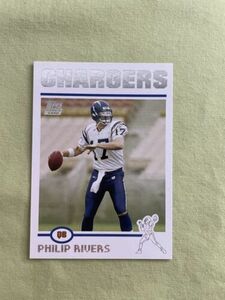 2004 Topps Philip Rivers (RC) #375 San Diego Los Angeles Chargers 海外 即決