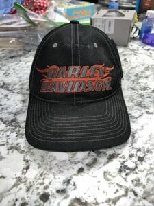 Genuine Harley Davidson Motorclothes Embroidered Logo Baseball Cap Flex Fit S/ M 海外 即決