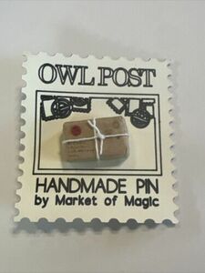Harry Potter Pin Market Of Magic Owl Post Handmade Pin 海外 即決