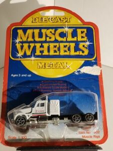 Muscle Wheels Metal Die Cast Muscel Rigs No. 802 1981 海外 即決