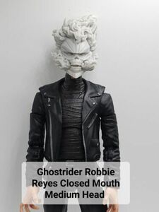 3d Print Ghost Rider ROBBIE REYES HEAD 1:12 Marvel Legends G.I. Joe Classified 海外 即決