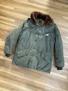 Vintage Rare Eddie Bauer B-9 Us Army 40 Large 海外 即決