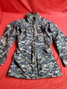 USN U S Navy Working Uniform NWU Type I GoreTex Parka Jacket Size SMALL LONG 海外 即決